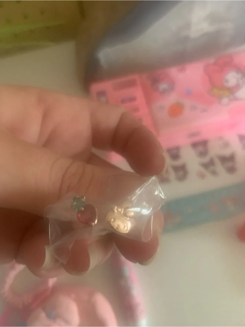 Bundle box # 84 Sanrio My Melody Pink Desk Accessory Set